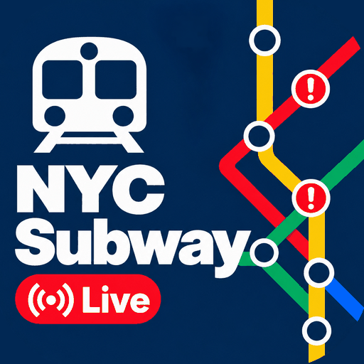 NYC Subway Live app icon